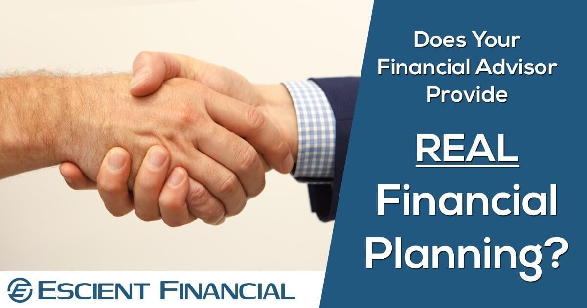There's Financial Planning and Then There's REAL Financial Planning